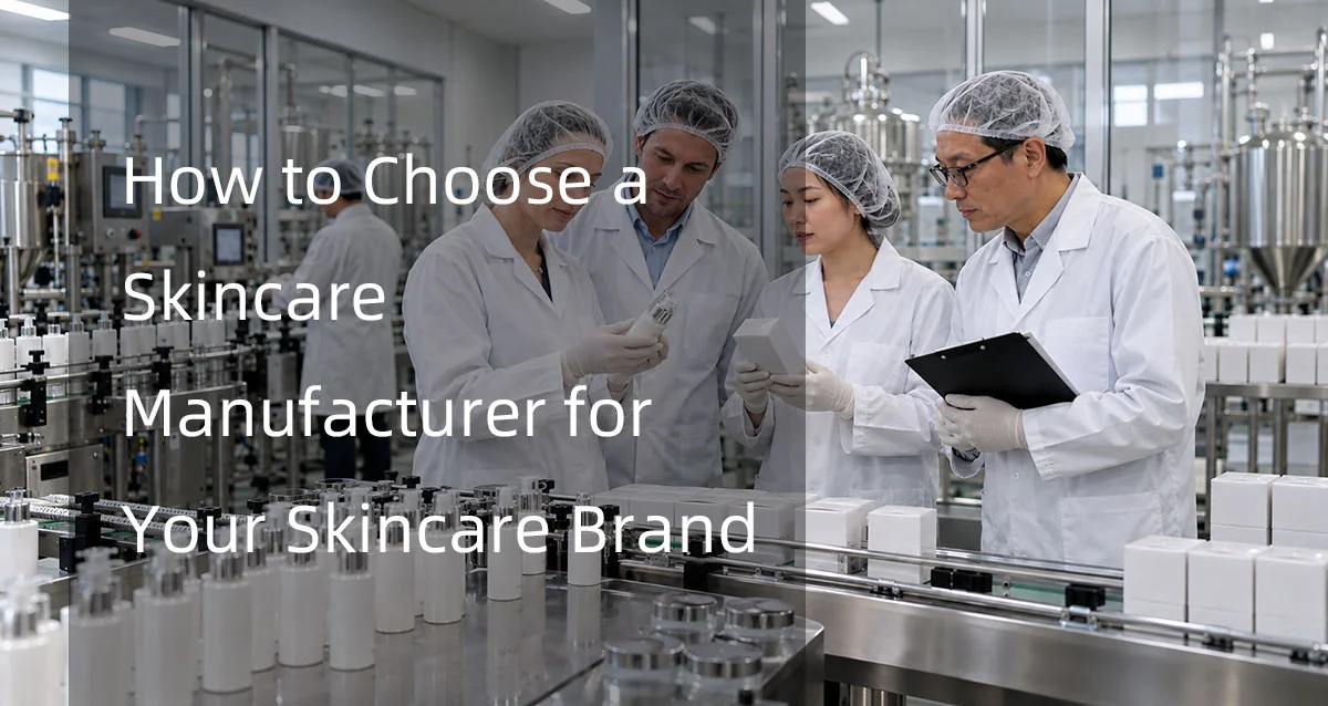 How to Choose a Skincare Manufacturer for Your Skincare Brand